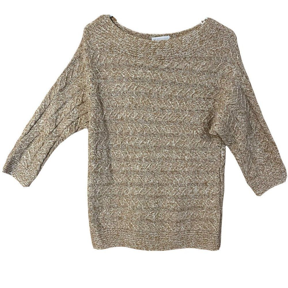 New York & Company womens sz small brown cable